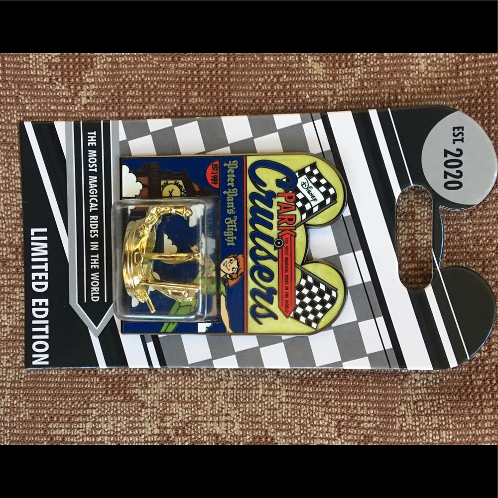 Disney Park Cruisers Peter Pans Flight 3d LE pin